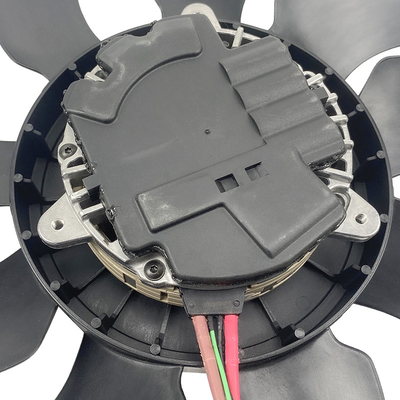 ISO TS15949 Συγκρότημα πλαστικών ανεμιστήρων ψύξης / ανεμιστήρας ψυκτικού αυτοκινήτου για αξιόπιστη ψύξη κινητήρα