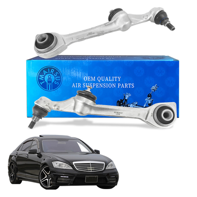 Κάτω αλουμινένιο βραχίονα ελέγχου για την Mercedes Benz W221 Ανάρτηση ελέγχου βραχίονα και μπάλα Συνδυασμός 2213308107 2213308207