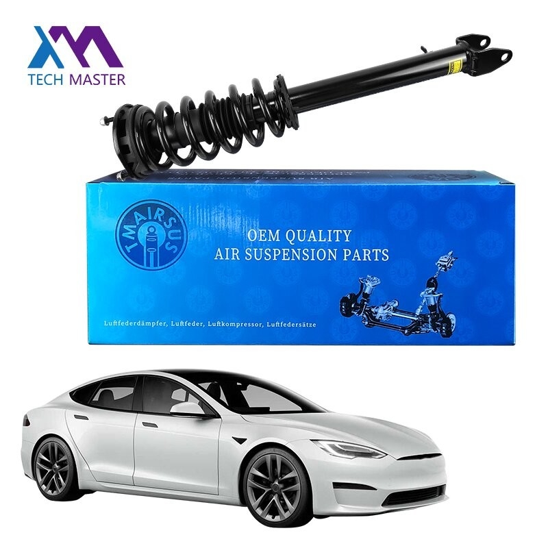 Tesla Model S Μπροστά Αριστερά και Δεξιά Στρογγυλοκύλινδρο Σκλήρυνση άνθρακα Συμπιεστήρας Απορρόφησης